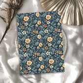 ウィリアムインスパイアモリスパステル桃アイボリー花 薄葉紙