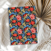 ウィリアムインスパイアモリスピンクの青いセージ緑 薄葉紙