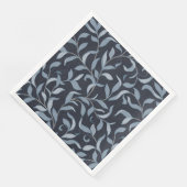 ウィリアムインスパイアモリスブルーリーフテーブルデコール (コーナー)