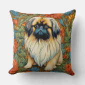 ウィリアムインスパイアモリスペキン枕 クッション (正面)