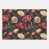 ウィリアムインスパイアモリス3 ラッピングペーパーシート (正面2)