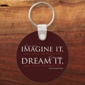 ウィリアムウォード想像引用文 キーホルダー (正面)