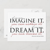 ウィリアムウォード想像引用文 ポストカード (正面/裏面)