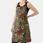 ウィリアムエレガントモリスヴィンテージ花柄 エプロン (インサイチュ)