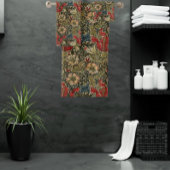 ウィリアムエレガントモリスヴィンテージ花柄 バスタオルセット