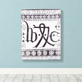 ウィリアムカクストンズプリントマーク キャンバスプリント (インサイチュ (ウッドフロア))