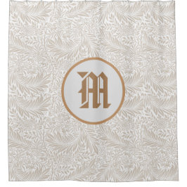 ウィリアムカスタムモリスイニシャルシャワーカーテン シャワーカーテン