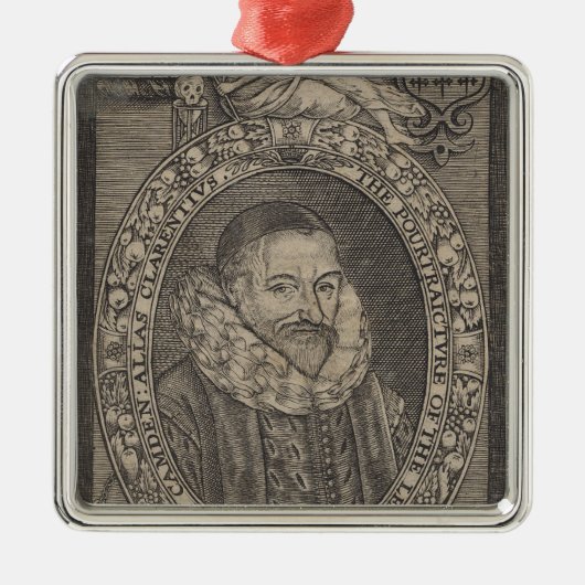 ウィリアムキャムデン、c.1636 メタルオーナメント (正面)