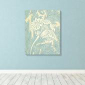 ウィリアムクラシックモリスフローラ キャンバスプリント (インサイチュ (ウッドフロア))