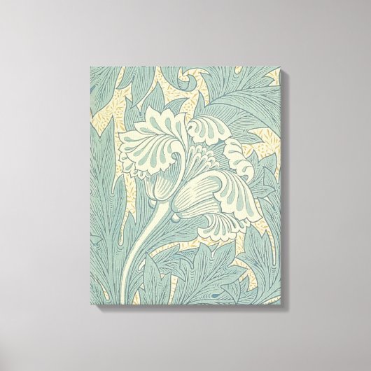 ウィリアムクラシックモリスフローラ キャンバスプリント (正面)
