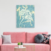 ウィリアムクラシックモリスフローラ キャンバスプリント (インサイチュ (リビング))