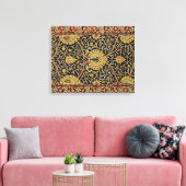 ウィリアムクラシックモリスプリントデザイン キャンバスプリント (インサイチュ (リビング))