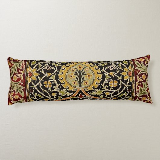 ウィリアムクラシックモリスプリントデザイン ボディピロー (裏面)