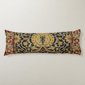 ウィリアムクラシックモリスプリントデザイン ボディピロー (正面)