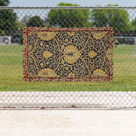 ウィリアムクラシックモリスプリントデザイン 横断幕 (インサイチュ)