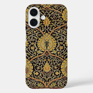 ウィリアムクラシックモリスプリントデザイン iPhone 16ケース
