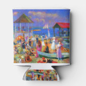 ウィリアムグラクンズビーチシーン 缶クーラー (裏面)