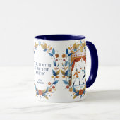 ウィリアムシェイクスピアポートレートハムレットイラストレーション マグカップ (正面右)