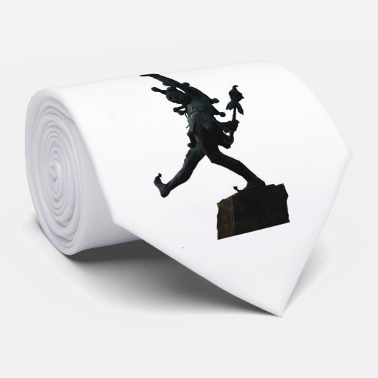 ウィリアムシェイクスピア引用文オン白黒 ネクタイ (ロール)