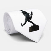 ウィリアムシェイクスピア引用文オン白黒 ネクタイ (ロール)