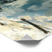 ウィリアムジェームズグラクエンズセントラルパークウィンター ポスター (角)