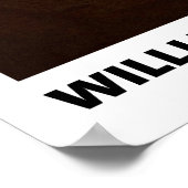 ウィリアムジェームズマスオブフュジーズデスティニー引用文 ポスター (角)