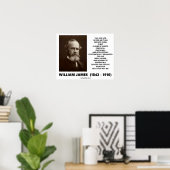 ウィリアムジェームズマスオブフュジーズデスティニー引用文 ポスター (ホームオフィス)