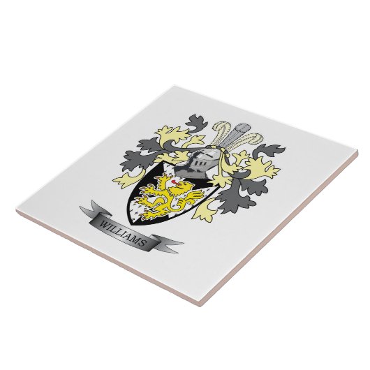 ウィリアムスの紋章付き外衣 タイル (側面)