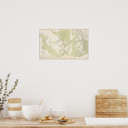 ウィリアムスバーグにヨークタウンのバージニア州立大学 ポスター (キッチン)