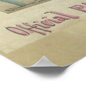 ウィリアムスバーグの戦場，バージニア ポスター (角)