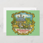 ウィリアムスバーグバージニア – ポストカード (正面/裏面)