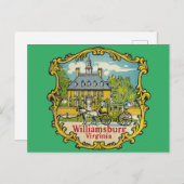 ウィリアムスバーグバージニア – ポストカード (正面/裏面)