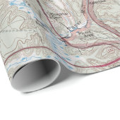 ウィリアムスバーグVAの地図(1981) ラッピングペーパー (ロールコーナー)