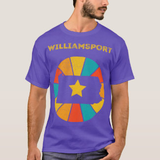 ウィリアムスポートペンシルバニアヴィンテージ動揺してスーヴ Tシャツ
