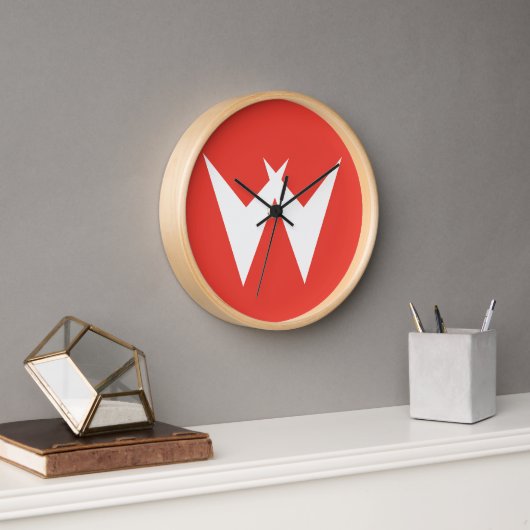 ウィリアムズエレクトロニクス時計 – 白 壁時計 (オフィス)