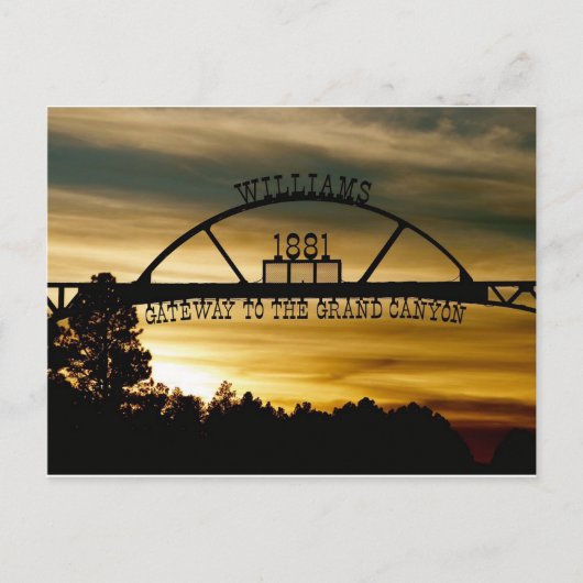 ウィリアムズゲートウェイ ポストカード (正面)