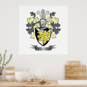 ウィリアムズコート・オブ・アームズ ポスター (キッチン)