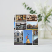 ウィリアムズバーグのコラージュ ポストカード (スタンド正面)