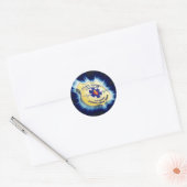 ウィリアムズバーグステッカーのHatzolah ラウンドシール (封筒)