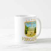 ウィリアムズバーグヴァージニア コーヒーマグカップ (正面右)