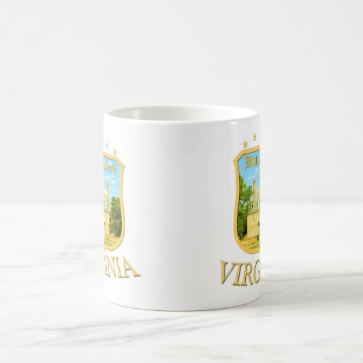 ウィリアムズバーグヴァージニア コーヒーマグカップ (中央)