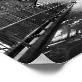 ウィリアムズバーグ・ブリッジ（ニューヨーク） ポスター (角)