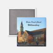 ウィリアムズバーグ・ブリュトン・パリッシュ教会 マグネット (正面/裏面)