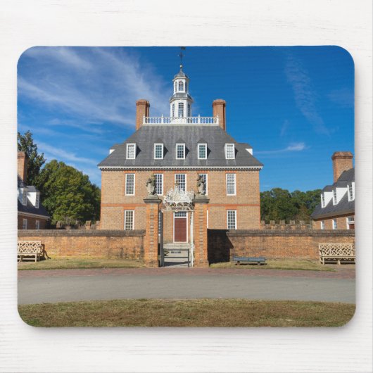ウィリアムズバーグVAガバナーズパレス マウスパッド (正面)