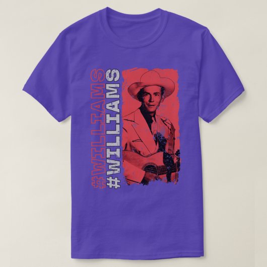 ウィリアムズレトロ宇宙Tシャツ Tシャツ (デザイン正面)