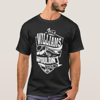 ウィリアムズ専用 Tシャツ