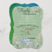 ウィリアムズ懇親会招待 招待状 (正面/裏面)