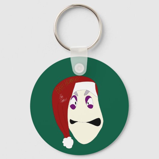 ウィリアムズ氏のバフハンバグのクリスマス キーホルダー (正面)