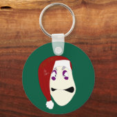 ウィリアムズ氏のバフハンバグのクリスマス キーホルダー (正面)