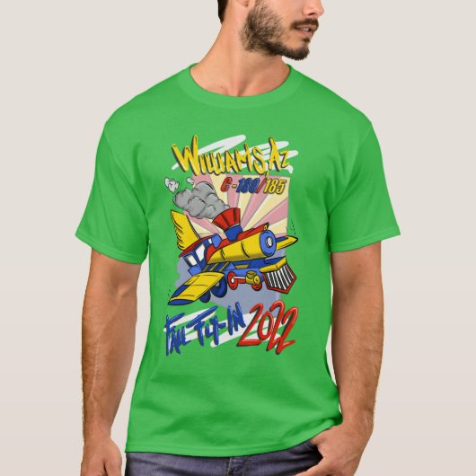 ウィリアムズ アリゾナ 180 185 フライ イン Tシャツ (正面)